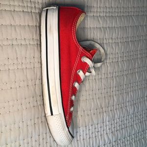 Red converse